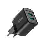 JOYROOM JR-TCN01 2.4A Dual Ports USB Charger, EU Plug, UK Plug - Image 2