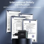 JOYROOM JR-TCN01 2.4A Dual Ports USB Charger, EU Plug, UK Plug - Image 10