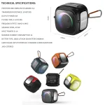 HOPESTAR Partyone mini Outdoor Wireless Bluetooth Speaker - Image 2