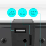 BS-36 20W Multi-Function 3D Stereo Surround Bluetooth Speaker Subwoofer Soundbar, BS-36 - Image 6