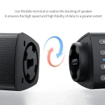 BS-36 20W Multi-Function 3D Stereo Surround Bluetooth Speaker Subwoofer Soundbar, BS-36 - Image 7