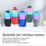 T&G TG644 5W High Power RGB Light Portable Bluetooth Speaker, TG644 - Image 7