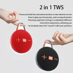 T&G TG648 TWS Outdoor Mini Portable Wireless Bluetooth Speaker with LED Light, TG648 - Image 5
