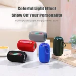 T&G TG653 TWS LED Mini Portable Wireless Stereo Sound Outdoor Speaker, TG653 - Image 2