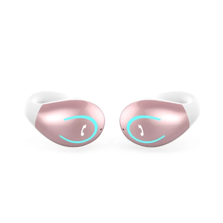 YX08 Ultra-light Ear-hook Stereo Wireless V5.0 Bluetooth Earphones, Binaural, Double