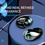 YX08 Ultra-light Ear-hook Stereo Wireless V5.0 Bluetooth Earphones, Binaural, Double - Image 2