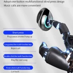 YX08 Ultra-light Ear-hook Stereo Wireless V5.0 Bluetooth Earphones, Binaural, Double - Image 10