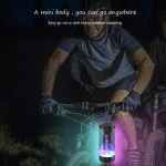 Z15 Portable RGB Atmosphere Light Outdoor Wireless Bluetooth Speaker, Z15 - Image 7