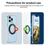 Universal Magic Wall Sticker Pad Phone Holder - Image 5