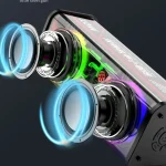 V8 Transparent Mechanical TWS Subwoofer Wireless Bluetooth Speaker, V8 - Image 8