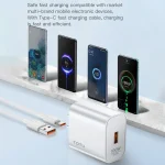 TOTU HC-2-EU 100W USB Port Travel Charger, EU Plug, CN Plug - Image 6