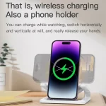 TOTU M6064Q 4 in 1 Multifunctional Wireless Charging Bluetooth Speaker, M6064Q - Image 6