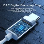 JOYROOM JR-EC06 Type-C Metal In-Ear Wired Earphone, Length: 1.2m, JR-EC06 - Image 6