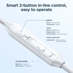 JOYRO0M JR-EW02 3.5mm In-Ear Wired Earphone, Length: 1.2m, JR-EW02 - Image 3