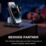 JOYROOM JR-WQS02 4 in 1 Wireless Charging Stand For iPhone / AirPods / Apple Watch Series, JR-WQS02 - Image 6