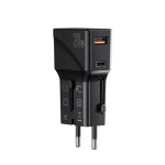 Yesido MC-17 QC3.0 + PD 20W Dual Port Global Universal Travel Charger, YC-17