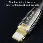 YESIDO CA102 PD 20W USB-C / Type-C to 8 Pin Braided Charging Data Cable, 2m - Image 5