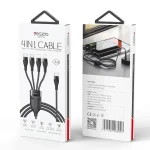 YESIDO CA110 1.2m 4A Type-C to Dual Type-C + Dual 8 Pin Charging Cable, CA110 - Image 10