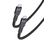 YESIDO CA108 1.2m 60W USB-C / Type-C to Type-C OD0.6 Charging Data Cable, CA108