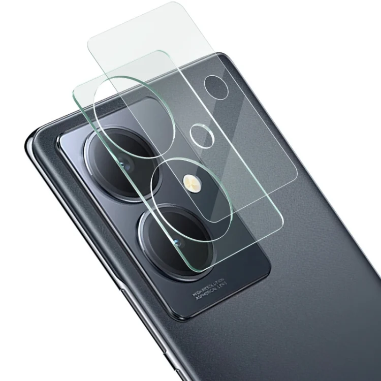 imak Integrated Rear Camera Lens Tempered Glass Film with Lens Cap, For vivo Y78+ 5G
