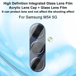 imak Integrated Rear Camera Lens Tempered Glass Film with Lens Cap, For Samsung Galaxy M54 5G - Image 3