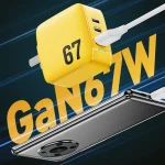 WK WP-U141 67W USB+Double USB-C / Type-C GaN Charger, CN Plug, US Plug, EU Plug, UK Plug - Image 4