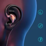 WK YC08 8 Pin Transparent Music Call Wired Earphone, Length: 1.2m, 8 Pin - Image 5