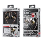 WK YC08 8 Pin Transparent Music Call Wired Earphone, Length: 1.2m, 8 Pin - Image 7