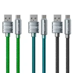 WK WDC-203a 2.4A USB to USB-C/Type-C Data Cable, Length: 1m, WDC-203a - Image 2