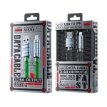 WK WDC-203a 2.4A USB to USB-C/Type-C Data Cable, Length: 1m, WDC-203a - Image 7