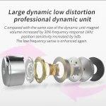 CCA CCA-C10 3.5mm Gold Plated Plug Ten Unit Hybrid Wire-controlled In-ear Earphone, with Mic, without Mic - Image 7