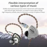 CCA CCA-C10 3.5mm Gold Plated Plug Ten Unit Hybrid Wire-controlled In-ear Earphone, with Mic, without Mic - Image 9