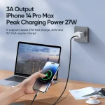 DUZZONA  A5 PD 20W USB-C/Type-C to 8 Pin Transparent Fast Charging Data Cable, Length: 1m, A5 - Image 7