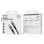 DUZZONA  A6 65W USB-C/Type-C to USB-C/Type-C Transparent Fast Charging Data Cable, Length: 1m, A6 - Image 8