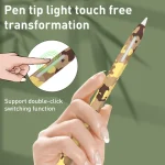 Camouflage Silicone Protective Pen Case, For Apple Pencil 2, For Apple Pencil 1 - Image 6