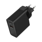 GVDA 65W USB+USB-C/Type-C Fast Charger, EU Plug