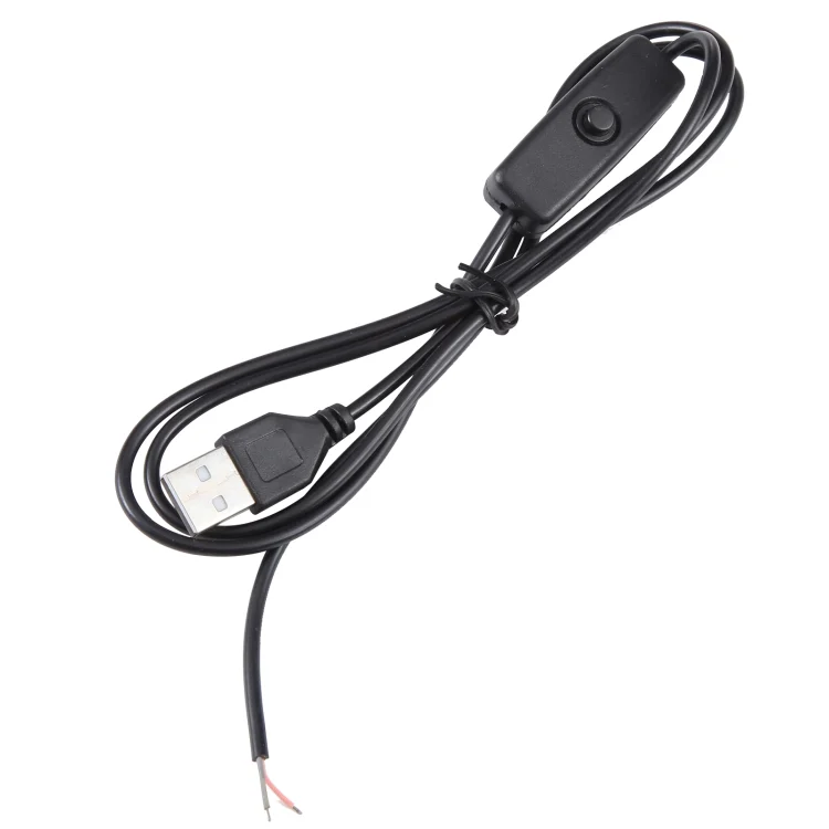 1m USB DC Cable with Switch