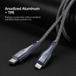 DUZZONA A1 PD 20W Type-C to 8 Pin Fast Charging Data Cable, 2m, 3m - Image 5