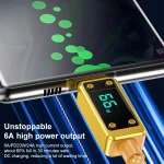 WK WDC-06i 2.4A USB to 8 Pin Digital Display Data Cable, Length: 1m, WDC-06i - Image 6