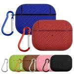Woven Skin Texture PC TWS Earphone Protective Case, For AirPods Pro 2, For AirPods 3, For AirPods Pro - Image 2