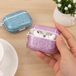 Glitter Powder Skin Texture PC TWS Earphone Case, For AirPods Pro 2, For AirPods 3, For AirPods Pro, For AirPods 1 / 2 - Image 7