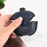 Leather TWS Earphone Protective Case with Hook, For Samsung Galaxy Buds Live / Pro - Image 5