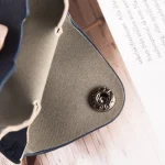 Leather TWS Earphone Protective Case with Hook, For Samsung Galaxy Buds Live / Pro - Image 6