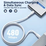 JOYROOM SA26-CC3 Flash Charge Series 60W USB-C / Type-C to USB-C / Type-C Fast Charging Data Cable, 1m, 2m, 3m - Image 7
