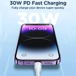 JOYROOM SA26-CL3 Flash Charge Series 30W USB-C / Type-C to 8 Pin Fast Charging Data Cable, 1m, 2m, 3m - Image 3