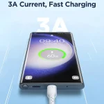 JOYROOM SA26-AC3 Flash Charge Series 3A USB to USB-C / Type-C Fast Charging Data Cable, 1m, 2m, 3m - Image 3