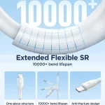 JOYROOM SA26-AL3 Flash Charge Series 3A USB to 8 Pin Fast Charging Data Cable, 1m, 2m, 3m - Image 5