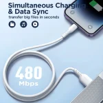 JOYROOM SA26-AL3 Flash Charge Series 3A USB to 8 Pin Fast Charging Data Cable, 1m, 2m, 3m - Image 7