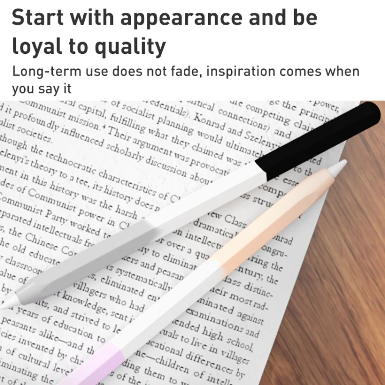 EDA0050004_B2.webp LOVE MEI Rainbow Liquid Silicone Protective Pen Case, For Apple Pencil 2, For Apple Pencil 1 - Image 3