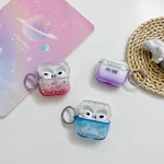 Transparent Glitter Bluetooth Earphone Protective Case, For AirPods Pro 2, For AirPods 3 - Image 3